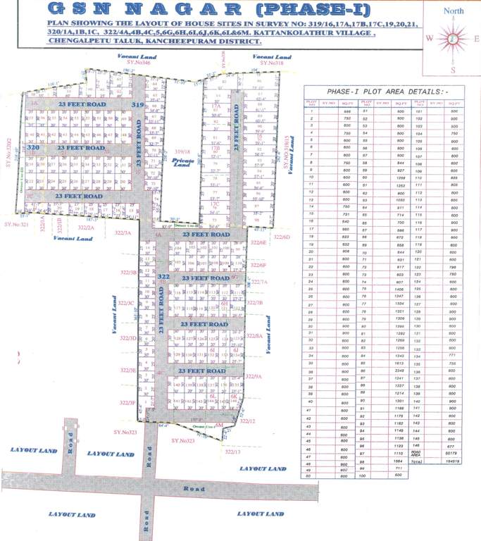 Images for Layout Plan of GSN GSN Nagar Phase I