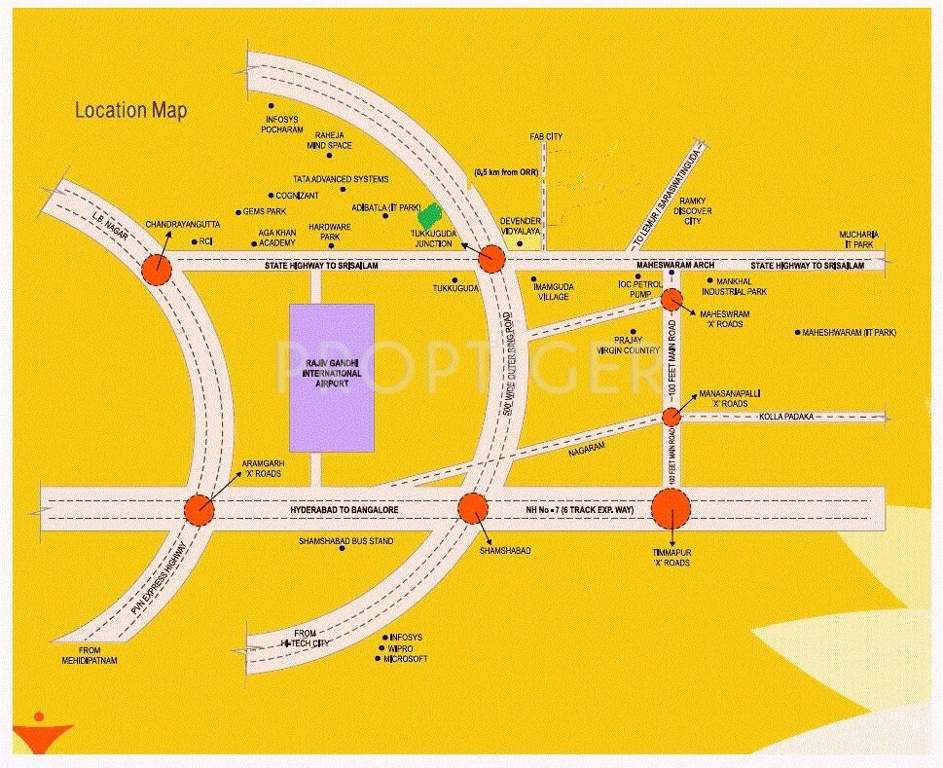 HPR Infra County Location Plan