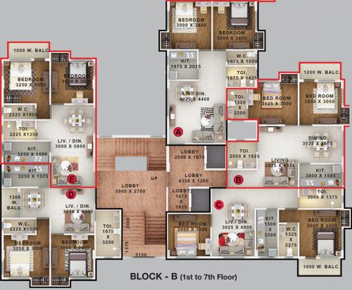 Images for Cluster Plan of Daffodil Jeebon Residency jeebon-residency Images for Cluster Plan of Daffodil Jeebon Residency
