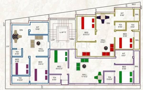 Images for Cluster Plan of Maha Flats Alandur