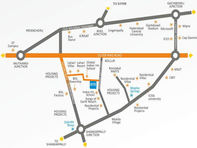 sukrithi avanthika Images for Location Plan of Subhagruha Sukrithi Avanthika