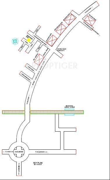 Srivarie Foundations Sri Selvalakshmi Location Plan