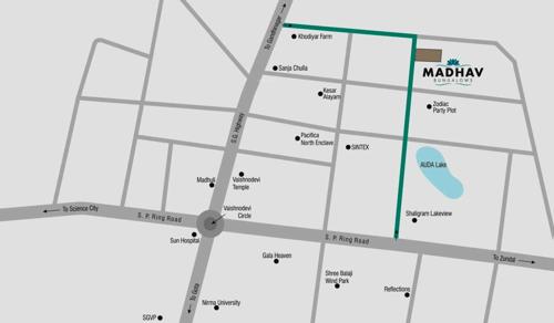 Images for Location Plan of Madhav Bungalows bungalows Images for Location Plan of Madhav Bungalows