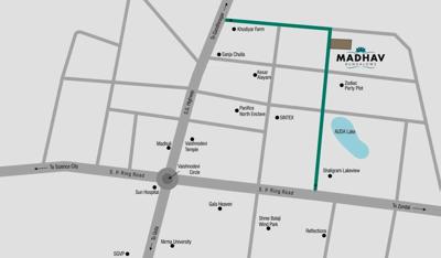 Images for Location Plan of Madhav Bungalows bungalows Images for Location Plan of Madhav Bungalows