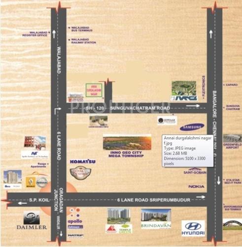 Images for Location Plan of Gita Annai Durgalakshmi Nagar