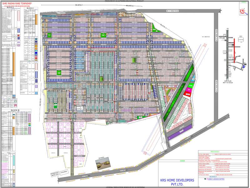 Images for Layout Plan of KRS Shri RadhaRani Township Phase 1