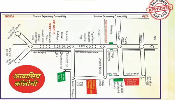 Images for Location Plan of KRS Shri RadhaRani Township Phase 1 Images for Location Plan of KRS Shri RadhaRani Township Phase 1