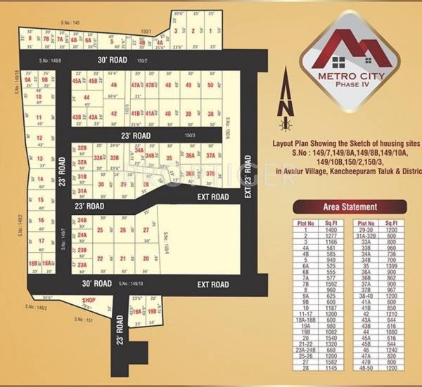 Images for Layout Plan of Sri Metro City Phase 4