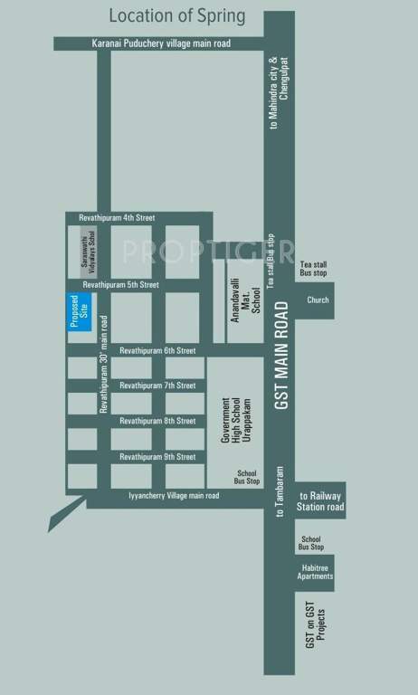 Images for Location Plan of Marutham Marutham Spring