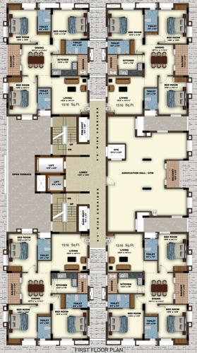 Images for Cluster Plan of Griha Sapthagiri Heights