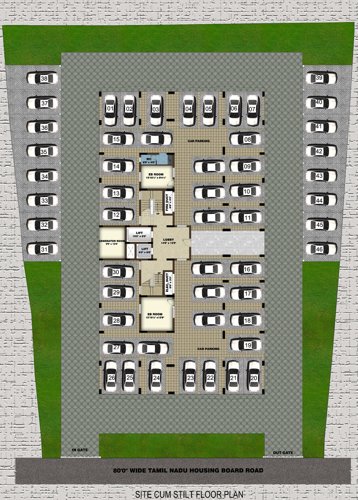 Images for Cluster Plan of Griha Sapthagiri Heights