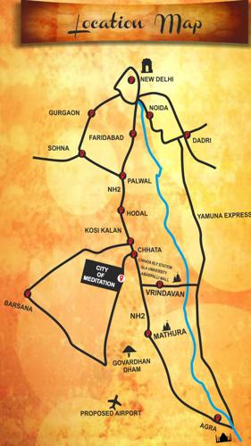 Images for Location Plan of Advetaya City Of Meditation Images for Location Plan of Advetaya City Of Meditation