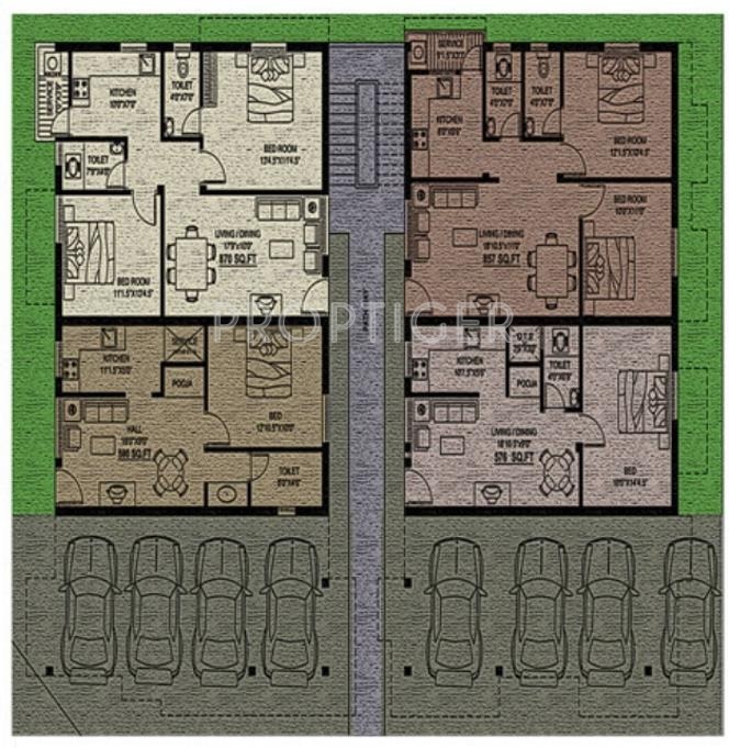 Images for Cluster Plan of Aswin Crystal