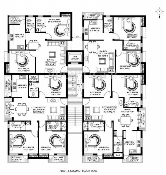Images for Cluster Plan of Aswin Madona
