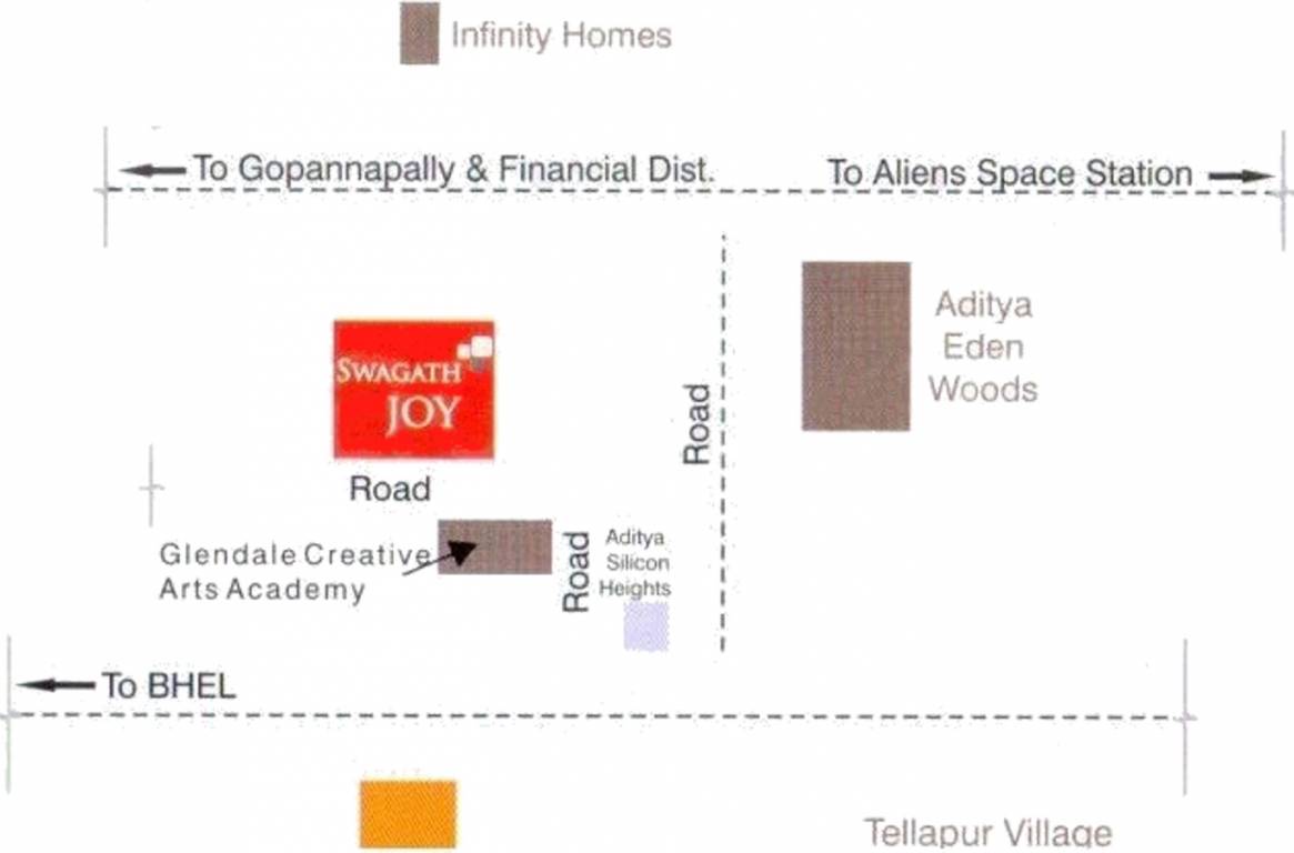 Images for Location Plan of Swagath Swagath Joy