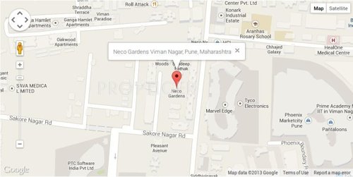 Images for Location Plan of Vasupujya Corporation Neco Gardens