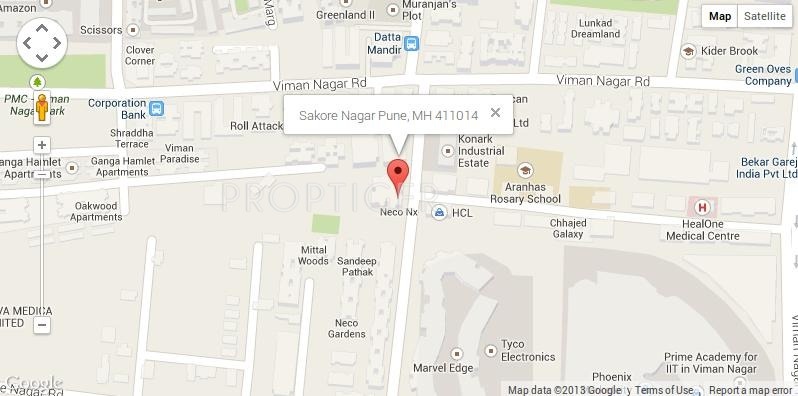 Images for Location Plan of Vasupujya Corporation Neco Nx