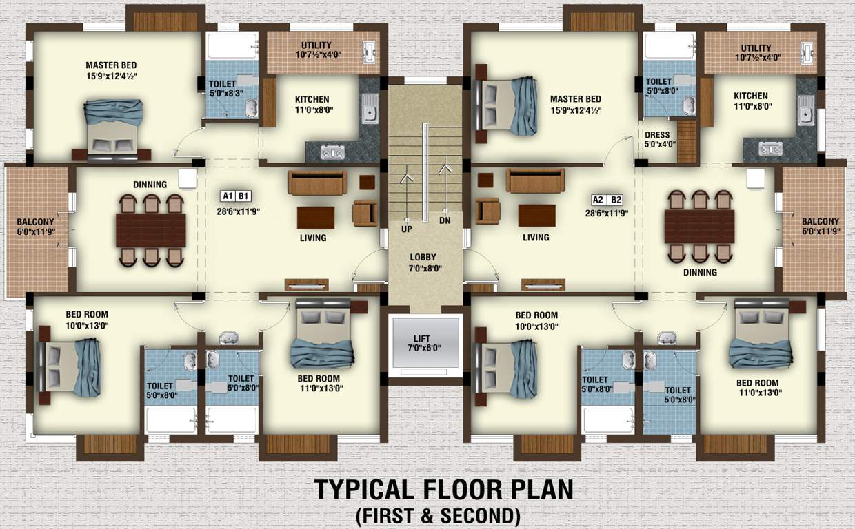 Images for Cluster Plan of Griha Construction Venkatadri
