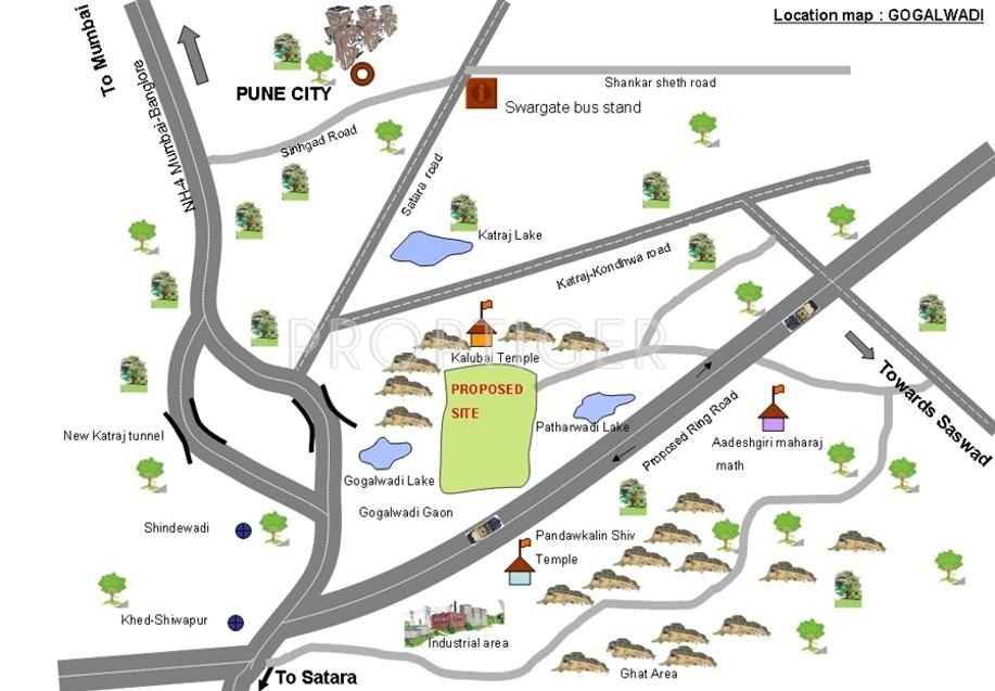 Images for Location Plan of Saffron Gogalwadi