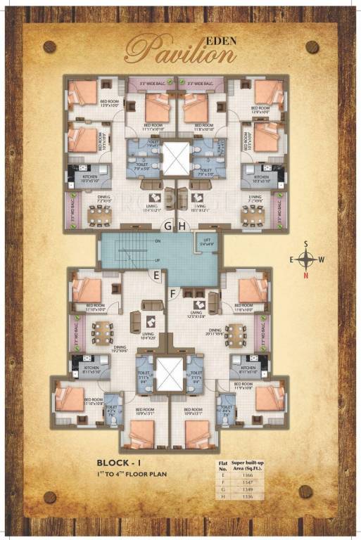 Images for Cluster Plan of Eden Pavilion