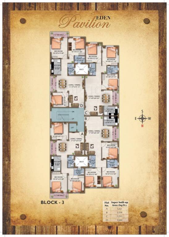Images for Cluster Plan of Eden Pavilion