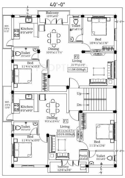 Images for Cluster Plan of Pavani Palms Images for Cluster Plan of Pavani Palms