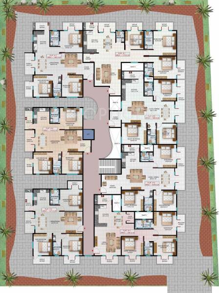 Images for Cluster Plan of Aryan Build Estates Pvt Ltd Faery