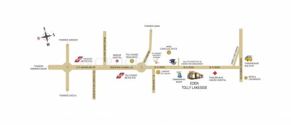 Eden Group Tolly Lakeside Location Plan