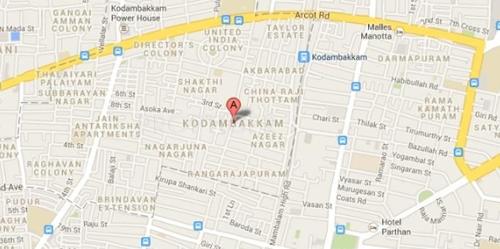 Images for Location Plan of Himayam Engineers and Builders Arunalaya Apartments