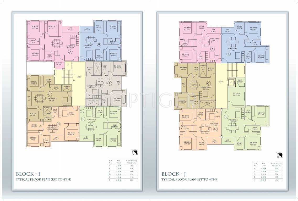  tolly signature Block F Cluster Plan