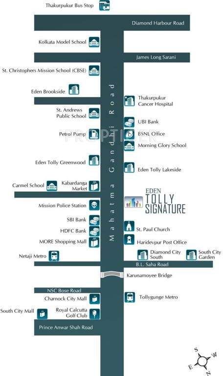  tolly signature Images for Location Plan of Eden Group Tolly Signature