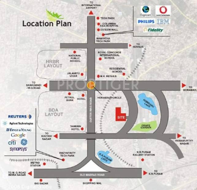 Images for Location Plan of Sree Harsha Developers Landmark