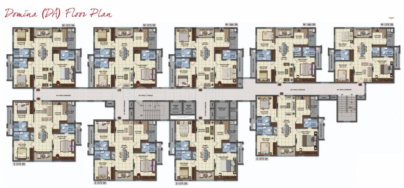 Images for Cluster Plan of Lanco Domina Condominiums