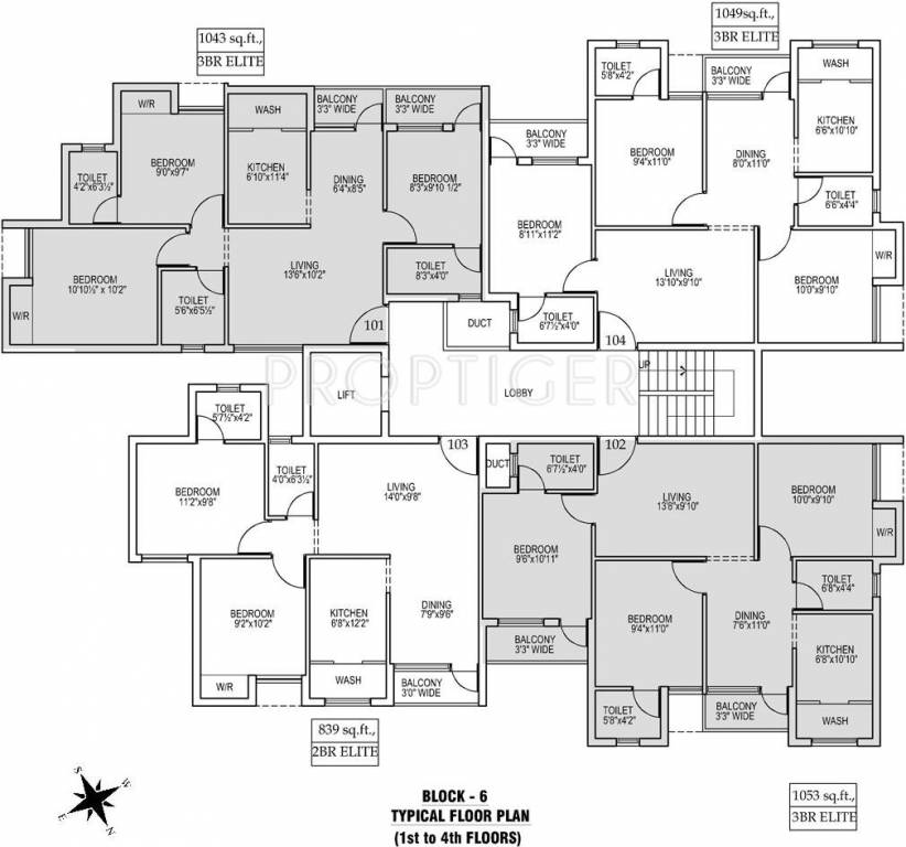 Images for Cluster Plan of Dugar Homes Gold City