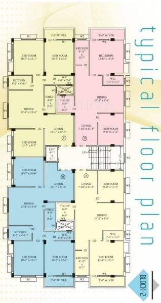 Images for Cluster Plan of SP SP Apartment