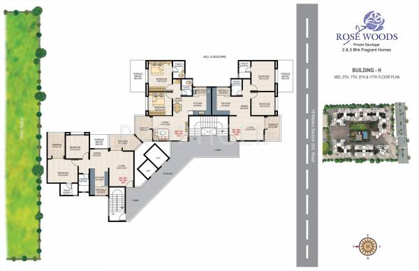 Images for Cluster Plan of GK Developers Rose Woods Images for Cluster Plan of GK Developers Rose Woods