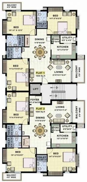 Images for Cluster Plan of Navin Dheeraikya