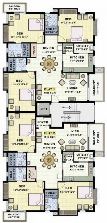 Images for Cluster Plan of Navin Dheeraikya