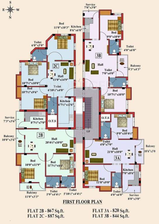 Images for Cluster Plan of Optima Homes Ace
