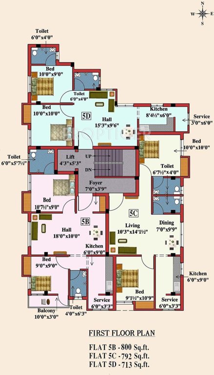 Images for Cluster Plan of Optima Homes Ace