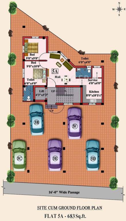 Images for Cluster Plan of Optima Homes Ace