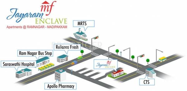 Images for Location Plan of Mettupakkam Jayaram Enclave