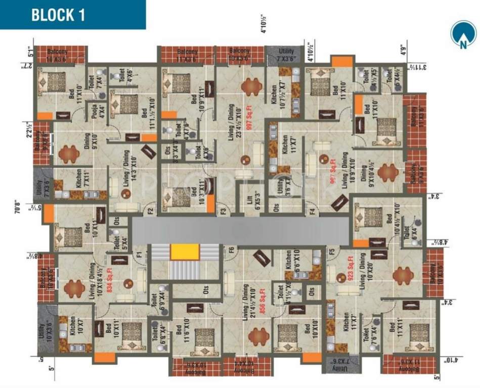 Images for Cluster Plan of Harini Aishwaryam