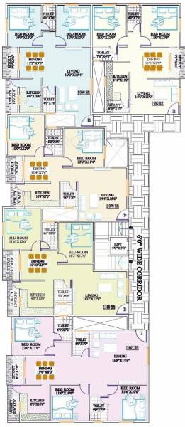Tower B Cluster Plan enclave Tower B Cluster Plan