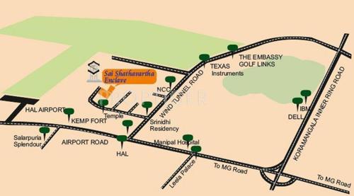 Images for Location Plan of Shathavartha Enclave enclave Images for Location Plan of Shathavartha Enclave