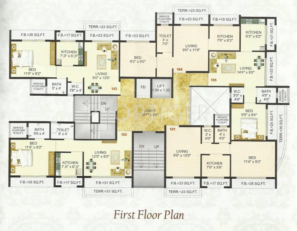Images for Cluster Plan of Dev Enterprises Dev Sai Nawade