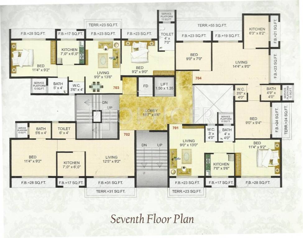 Images for Cluster Plan of Dev Enterprises Dev Sai Nawade