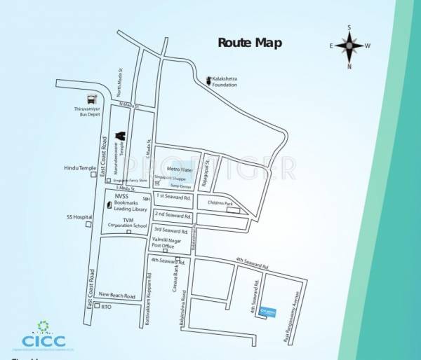 Images for Location Plan of CICC Cool Waters Images for Location Plan of CICC Cool Waters