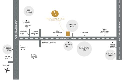  the-cosmopolis Images for Location Plan of Ramchandra The Cosmopolis