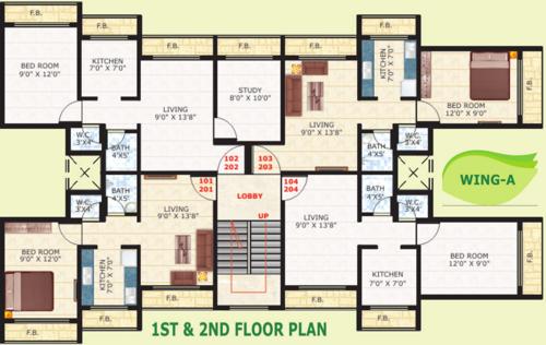 Images for Cluster Plan of Signature Tulsi Niwas